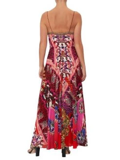 CAMILLA Printed Silk Tie-Front Maxi Dress 11 CAMILLA Printed Silk Tie-Front Maxi Dress -CAMILLA outlet shop unnamed file 111