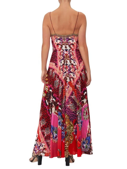 CAMILLA Printed Silk Tie-Front Maxi Dress 6 CAMILLA Printed Silk Tie-Front Maxi Dress - Image 4
