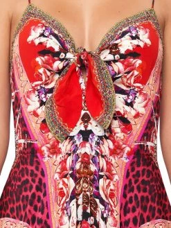 CAMILLA Printed Silk Tie-Front Maxi Dress 13 CAMILLA Printed Silk Tie-Front Maxi Dress -CAMILLA outlet shop unnamed file 113