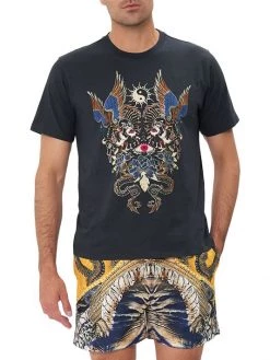 CAMILLA Graphic Relaxed-Fit T-Shirt For Men