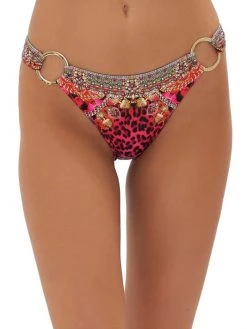 CAMILLA Artesania Mania Leopard-Print Bikini Bottom