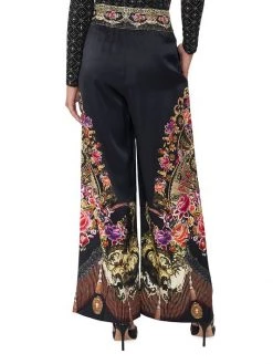 CAMILLA Printed Silk Wide-Leg Pants -CAMILLA outlet shop unnamed file 139