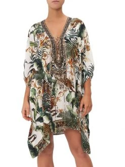 CAMILLA Silk Lace-Up Short Kaftan 10 CAMILLA Silk Lace-Up Short Kaftan -CAMILLA outlet shop unnamed file 153