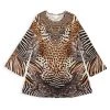 CAMILLA Little Girl's & Girl's Animal-Print Flare Sleeve Jersey Dress For Kids -CAMILLA outlet shop unnamed file 157