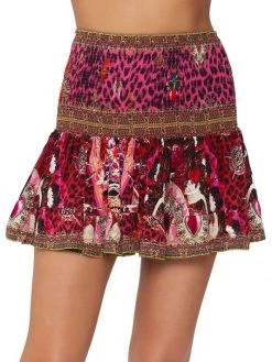 CAMILLA Shirred Silk Miniskirt -CAMILLA outlet shop unnamed file 166