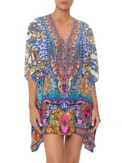 CAMILLA Printed Silk Short Kaftan -CAMILLA outlet shop unnamed file 172
