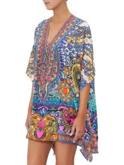 CAMILLA Printed Silk Short Kaftan -CAMILLA outlet shop unnamed file 173