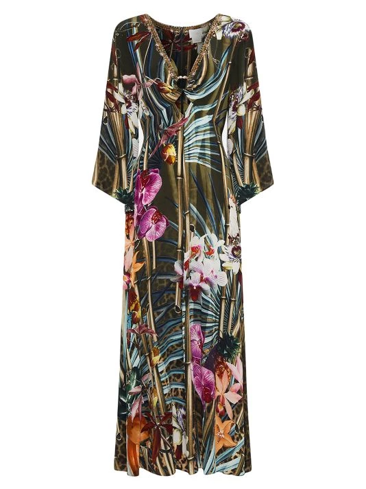 CAMILLA Hardware Bias Silk Maxi Dress 3 CAMILLA Hardware Bias Silk Maxi Dress