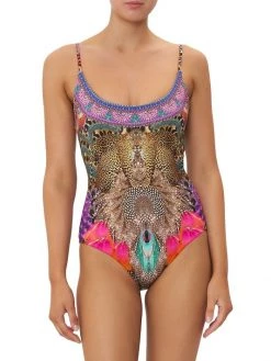 CAMILLA Animal Print One-Piece Swimsuit -CAMILLA outlet shop unnamed file 2