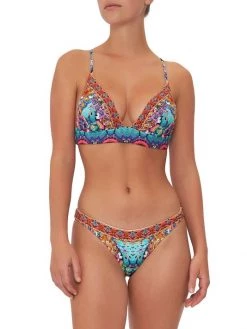 CAMILLA Lace-Up Back Triangle Bikini Top -CAMILLA outlet shop unnamed file 200