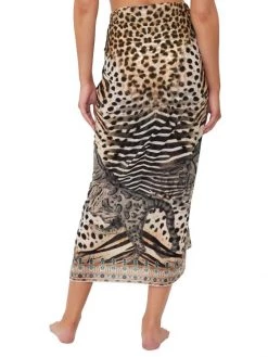 CAMILLA Animal Print Long Sarong -CAMILLA outlet shop unnamed file 205