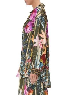 CAMILLA Oversized Printed Silk Shirt -CAMILLA outlet shop unnamed file 210