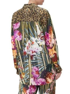 CAMILLA Oversized Printed Silk Shirt -CAMILLA outlet shop unnamed file 211