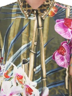 CAMILLA Oversized Printed Silk Shirt -CAMILLA outlet shop unnamed file 212