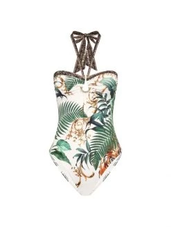 CAMILLA Ring Trim Bandeau One-Piece Bikini