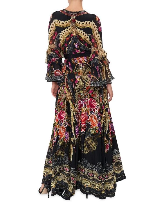 CAMILLA Silk Wrap Dress 6 CAMILLA Silk Wrap Dress - Image 4