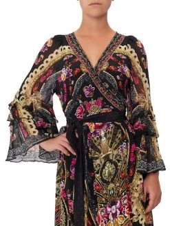 CAMILLA Silk Wrap Dress 11 CAMILLA Silk Wrap Dress -CAMILLA outlet shop unnamed file 252