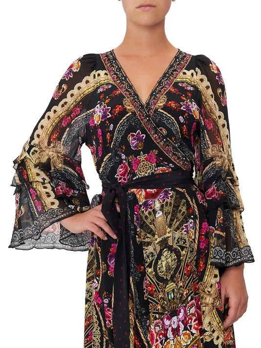 CAMILLA Silk Wrap Dress 7 CAMILLA Silk Wrap Dress - Image 5