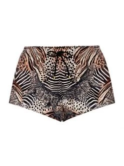 CAMILLA Animal-Print Swim Shorts For Men