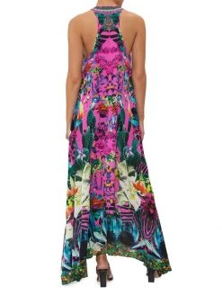 CAMILLA Printed Silk Racerback Maxi Dress -CAMILLA outlet shop unnamed file 276