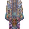 CAMILLA Printed Silk Open-Front Coverup -CAMILLA outlet shop unnamed file 281