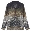 CAMILLA Printed Camp Silk Shirt For Men