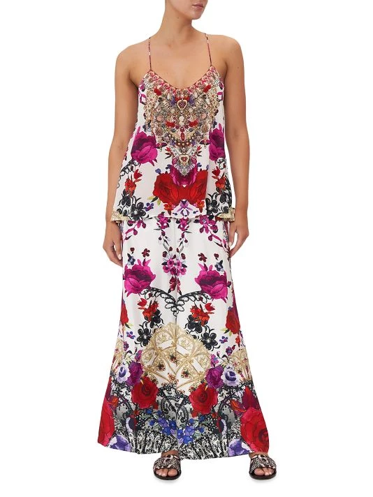 CAMILLA Printed Silk Tank 4 CAMILLA Printed Silk Tank - Image 2