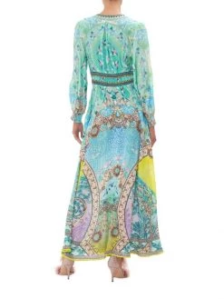 CAMILLA Mixed-Print Maxi Dress -CAMILLA outlet shop unnamed file 320