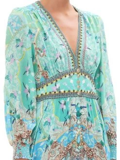CAMILLA Mixed-Print Maxi Dress -CAMILLA outlet shop unnamed file 321
