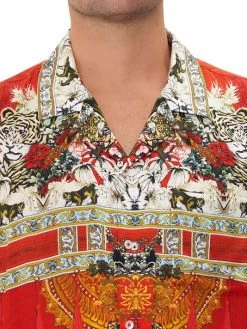 CAMILLA Hangzhou Printed Camp Shirt For Men -CAMILLA outlet shop unnamed file 326