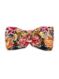 CAMILLA Floral Silk Ring Headband