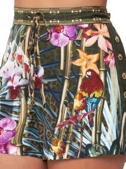 CAMILLA Printed Silk Utility Shorts -CAMILLA outlet shop unnamed file 351
