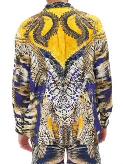 CAMILLA Printed Oversized-Fit Silk Shirt For Men -CAMILLA outlet shop unnamed file 370