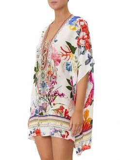 CAMILLA Floral Lace-Up Minidress -CAMILLA outlet shop unnamed file 39