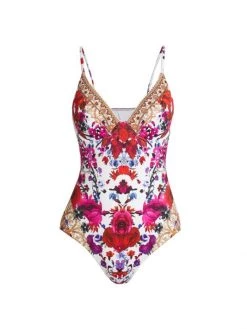 CAMILLA Floral One-Piece Swimsuit