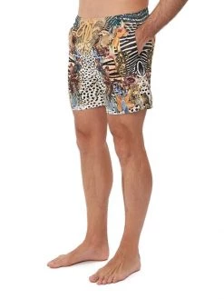 CAMILLA Elastic Waistband Board Shorts For Men -CAMILLA outlet shop unnamed file 399