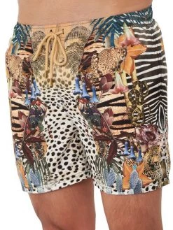 CAMILLA Elastic Waistband Board Shorts For Men -CAMILLA outlet shop unnamed file 401