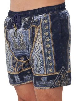 CAMILLA Mosaic Print Boardshorts For Men -CAMILLA outlet shop unnamed file 405