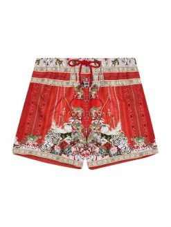 CAMILLA Mosaic Animal Print Boardshorts For Men