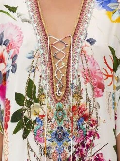 CAMILLA Floral Lace-Up Minidress -CAMILLA outlet shop unnamed file 41