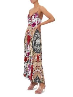 CAMILLA Printed Knotted Maxi Dress -CAMILLA outlet shop unnamed file 424