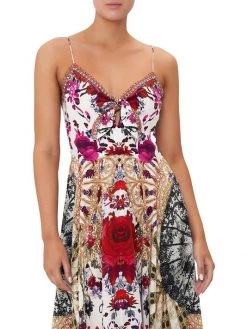 CAMILLA Printed Knotted Maxi Dress -CAMILLA outlet shop unnamed file 426