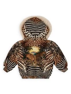 CAMILLA Little Girl's & Girl's Printed Zip Hoodie Sweatshirt For Kids -CAMILLA outlet shop unnamed file 434