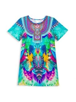 CAMILLA Little Girl's & Girl's Age Of Asteria T-Shirt Dress For Kids