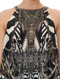 CAMILLA Silk Halter Tank Top -CAMILLA outlet shop unnamed file 461