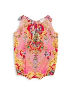 CAMILLA Baby Girl's Party Like Bubble Romper For Kids