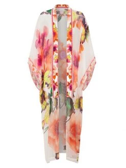 CAMILLA Silk Printed Robe