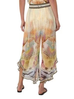 CAMILLA Take Flight Asymmetric Ankle-Crop Pants -CAMILLA outlet shop unnamed file 479