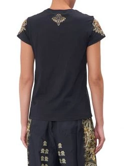 CAMILLA It's All Over Torero Slim Fit Roundneck T-Shirt -CAMILLA outlet shop unnamed file 485