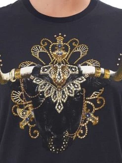 CAMILLA It's All Over Torero Slim Fit Roundneck T-Shirt -CAMILLA outlet shop unnamed file 486